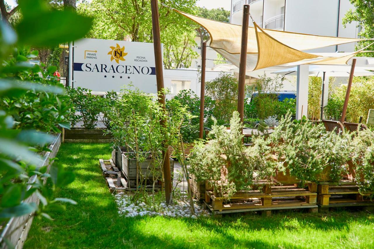 Hotel Saraceno Resort With Private Beach Milano Marittima Exterior photo